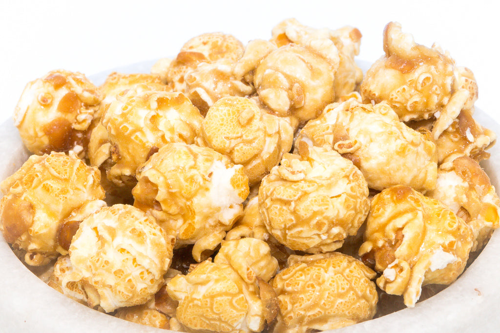 Gourmet Popcorn, Caramel Corn, Kettle Corn Caramel Corn with Pecans, Cashews Macadamias and Almonds